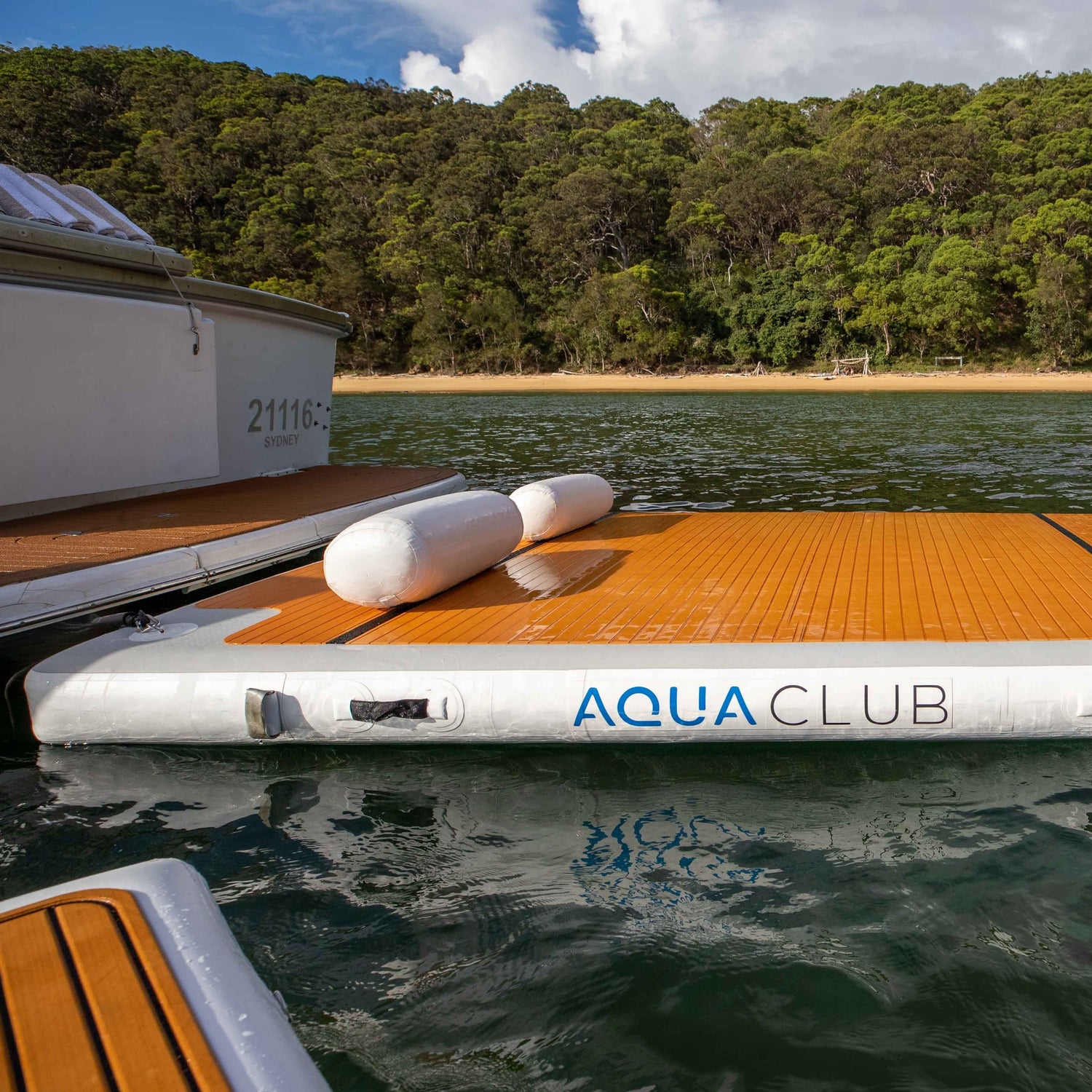 Inflatable Pillow For Pontoons