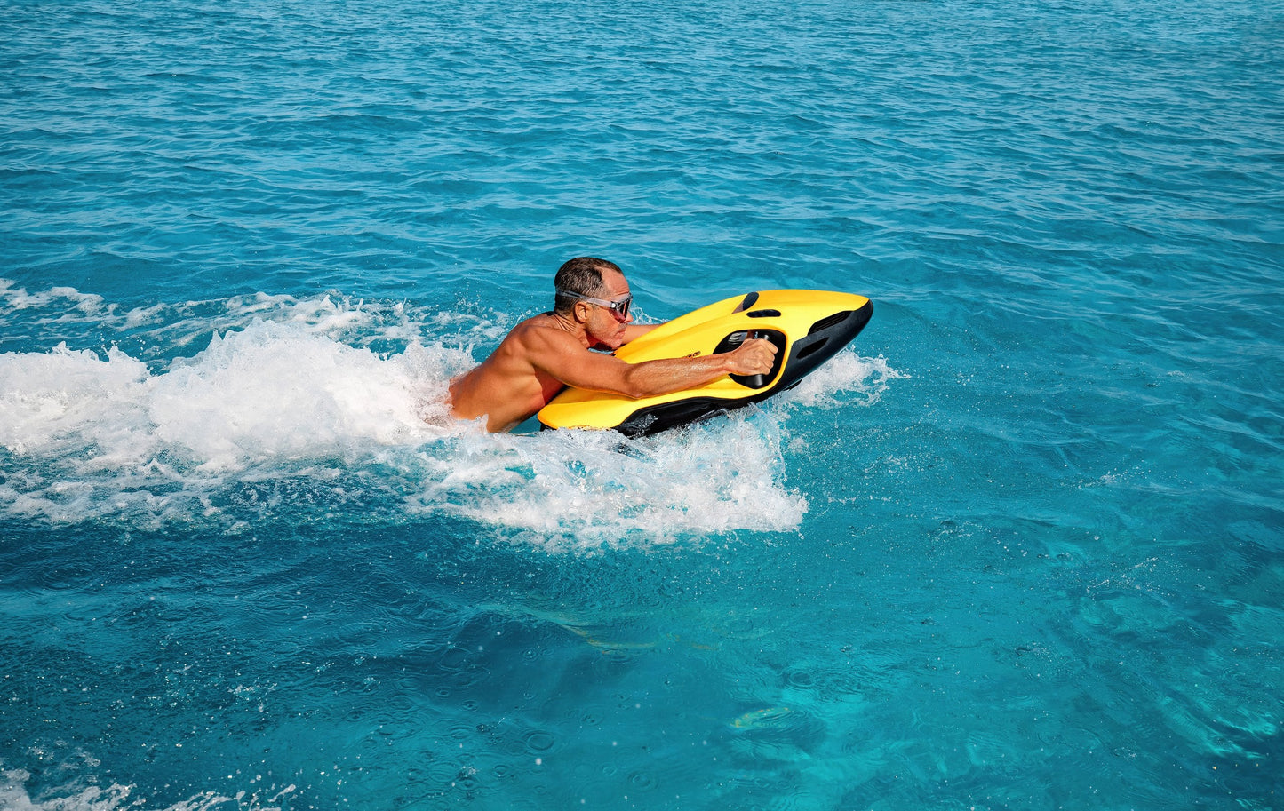 Riding the SEABOB F9