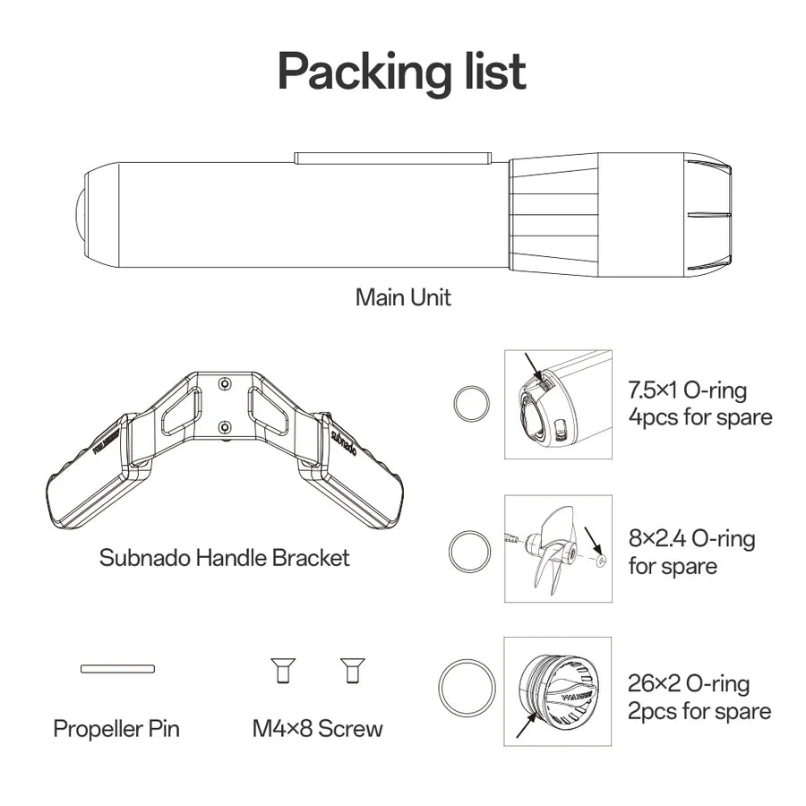 Subnado Underwater Scooter Lite