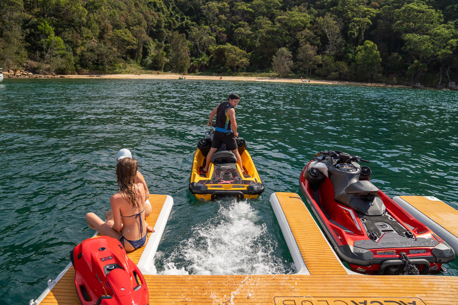 Inflatable Jet Ski Dock - Must Have Accessory For Yacht & Jet Ski Owners