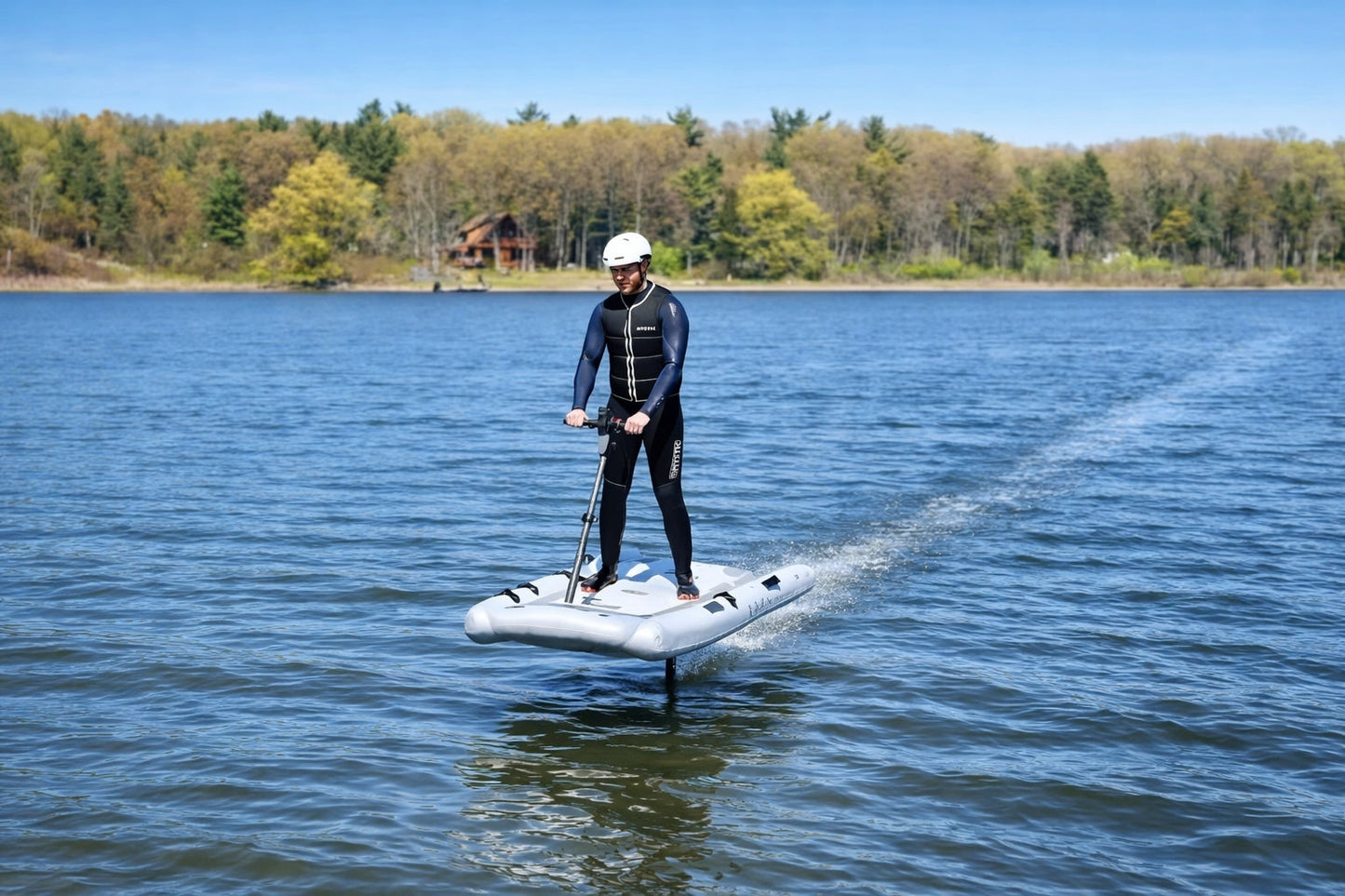 Waydoo Flyer EVO Pod in use on the water