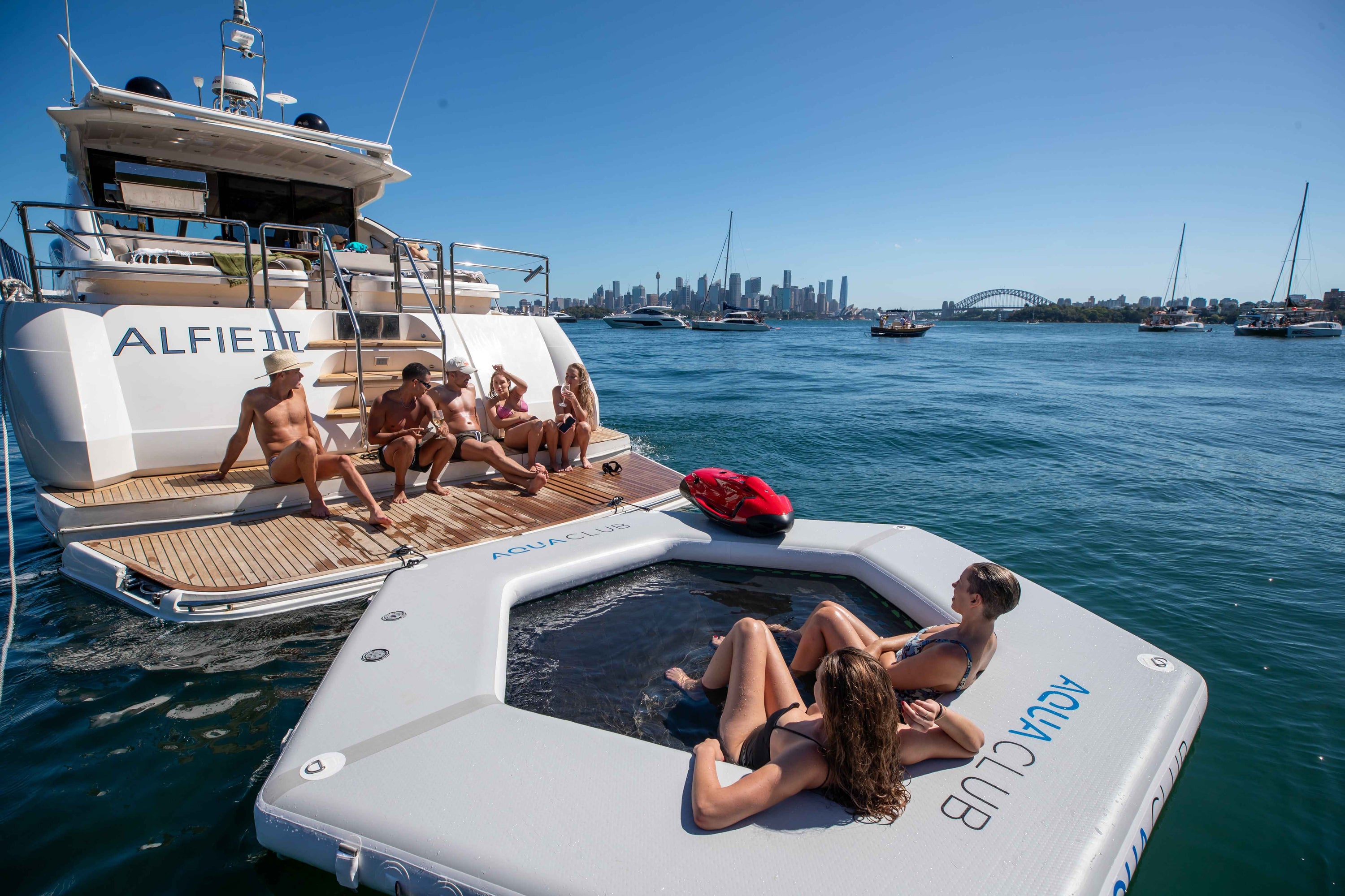 Aqua Club on-water lifestyle