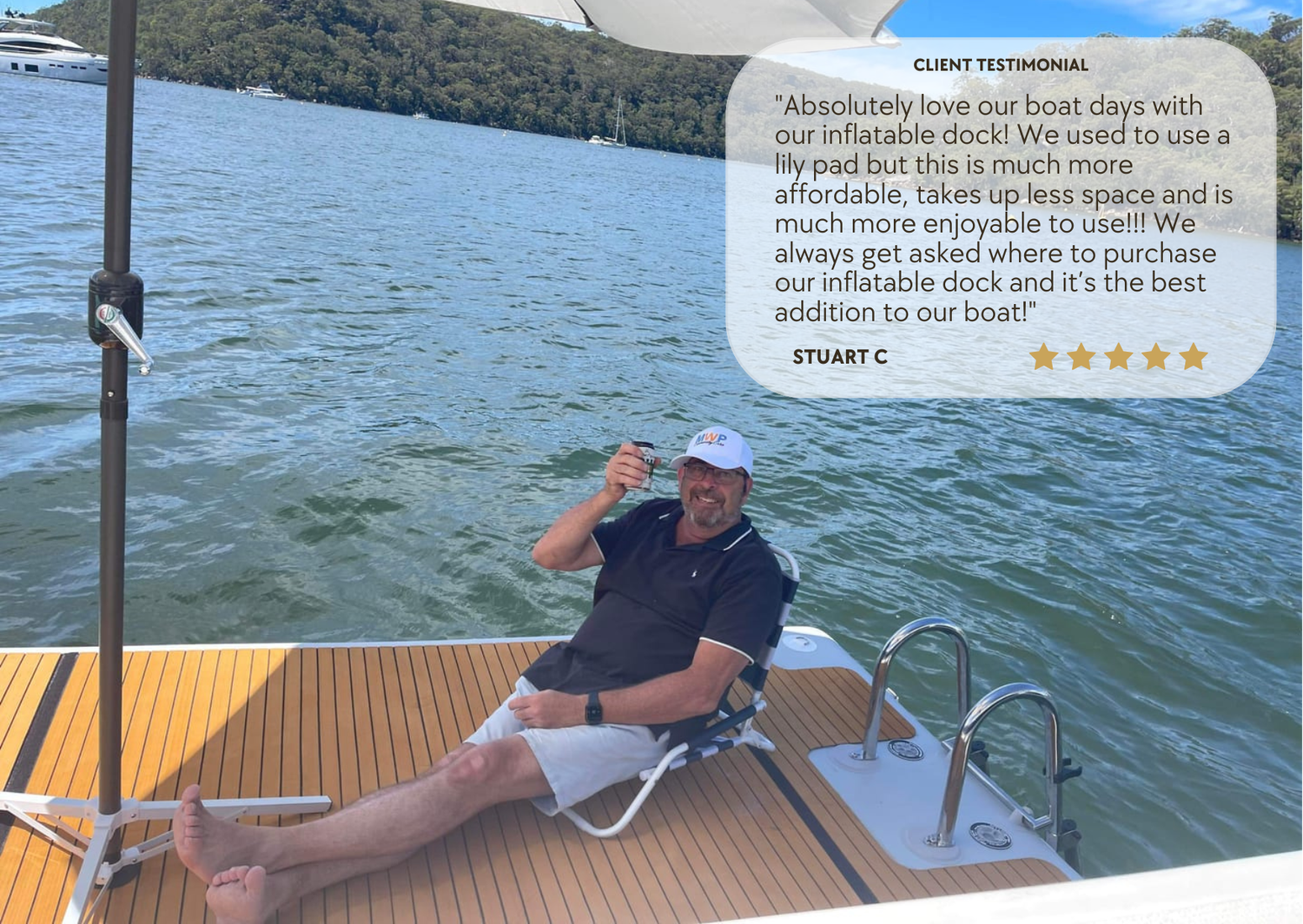 Inflatable Dock (4x2m)