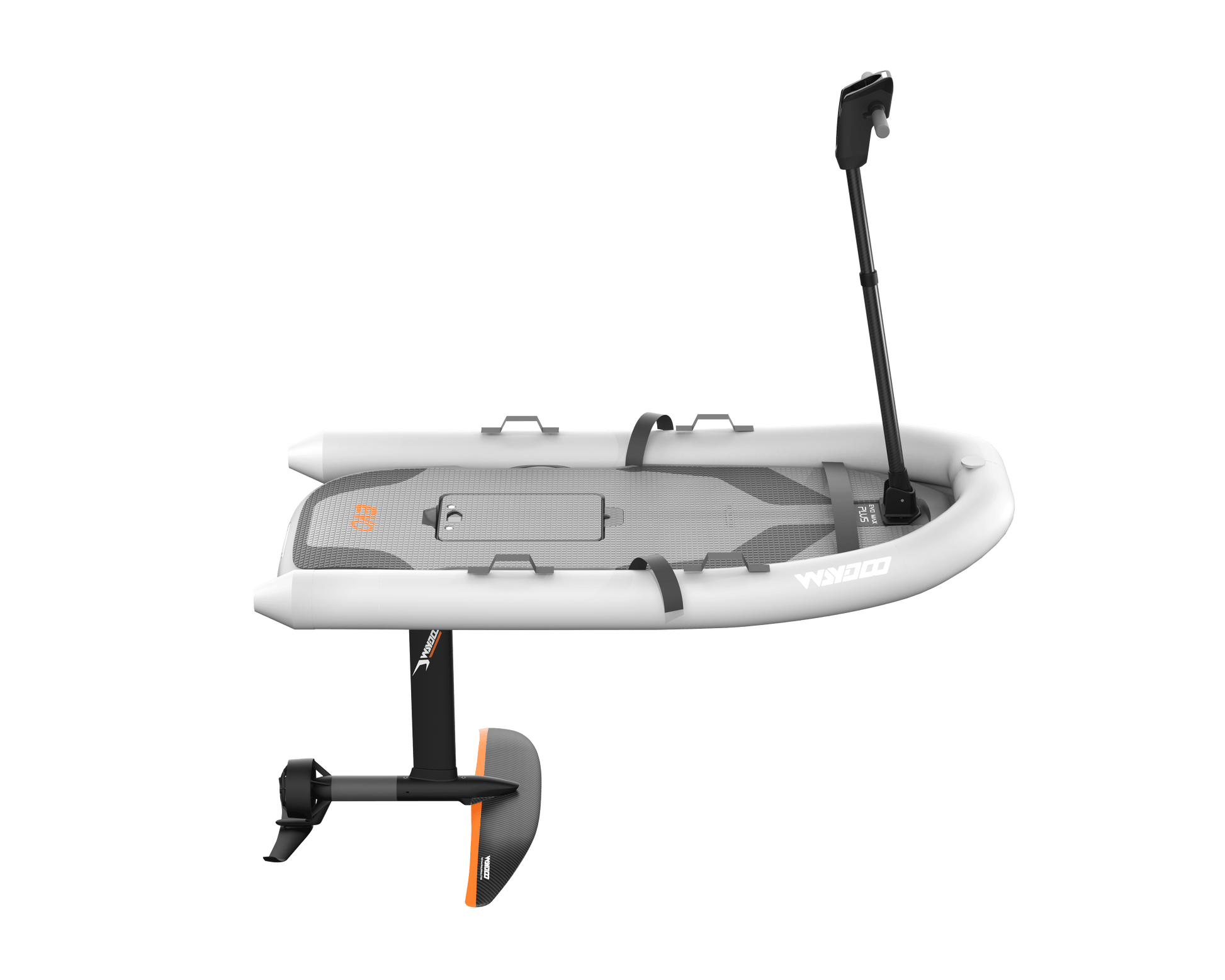 Waydoo Flyer EVO Scooter Kit with handlebar fitted