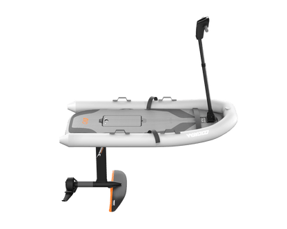 Waydoo Flyer EVO Scooter Kit with handlebar fitted