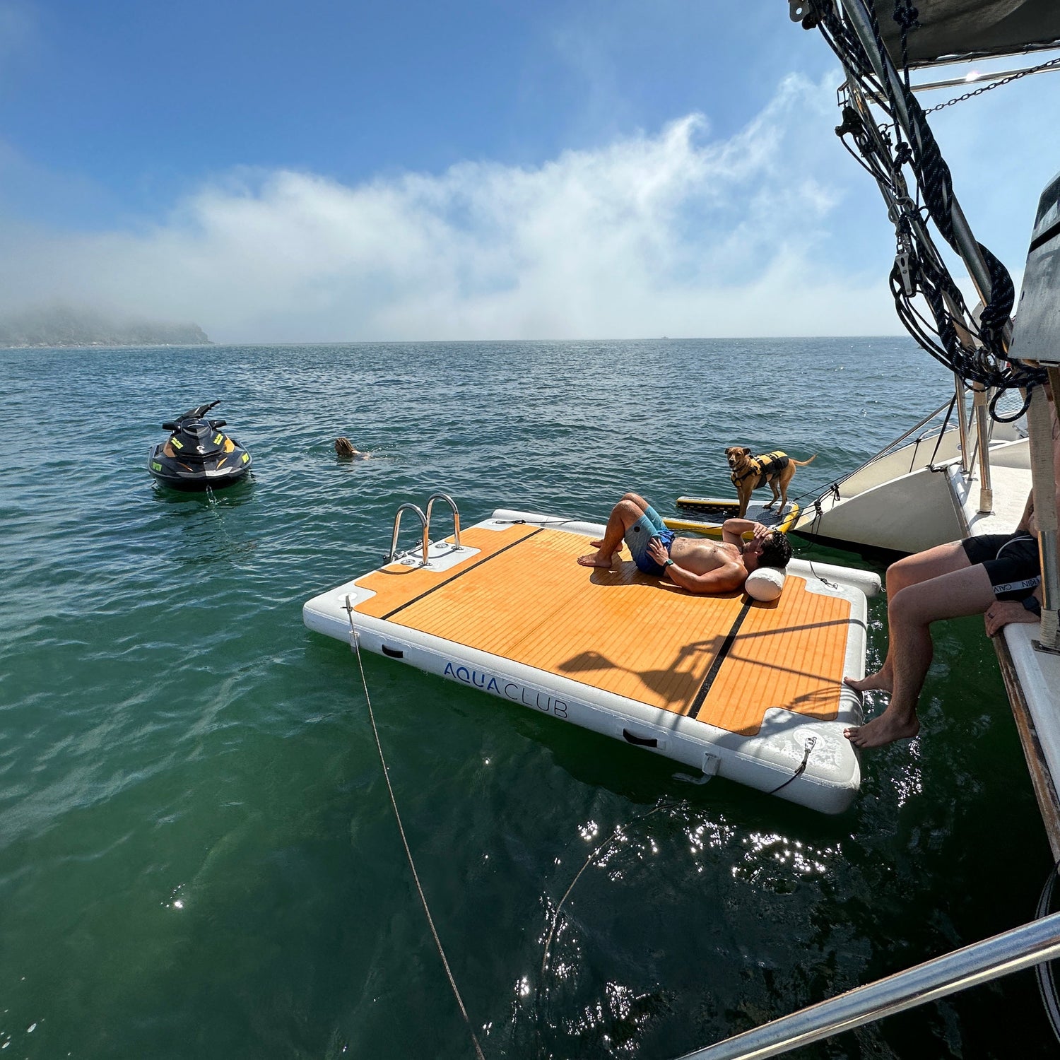 Inflatable Pillow For Pontoons