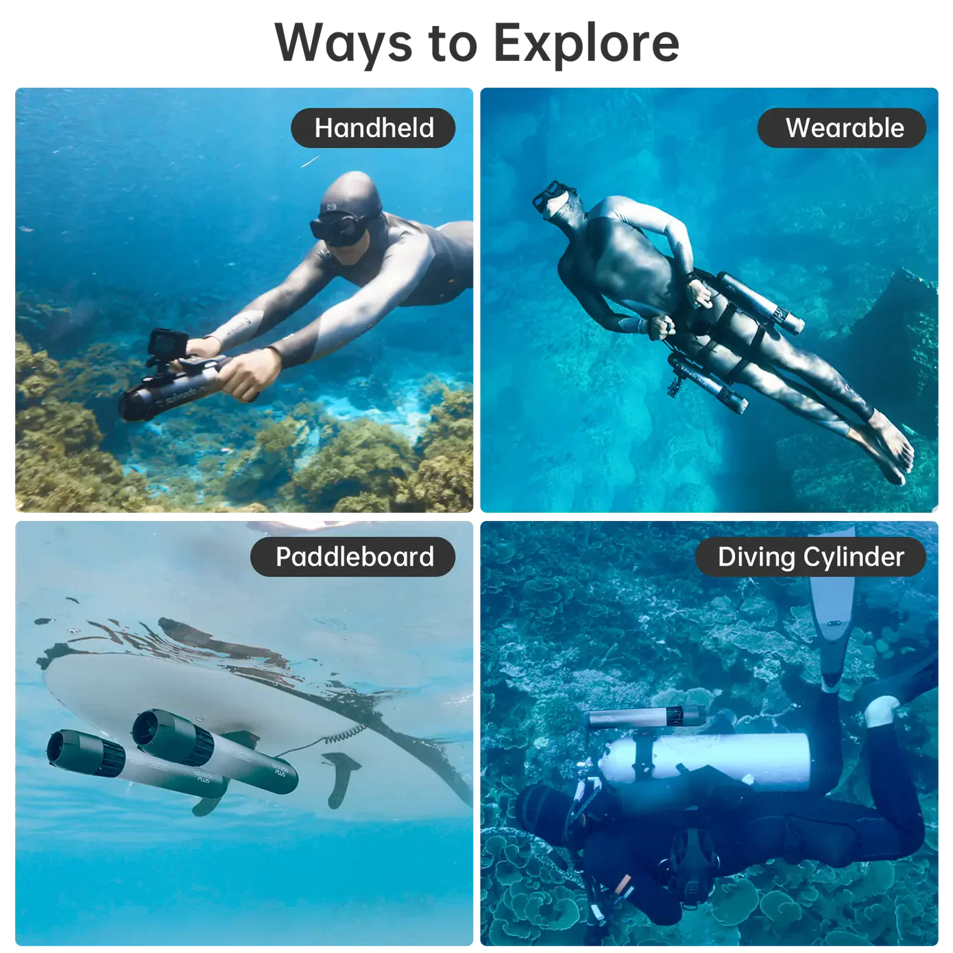 Subnado Underwater Scooter Plus